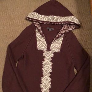Sweater with hood